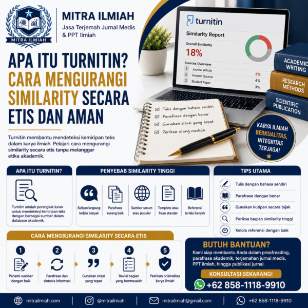 Apa Itu Turnitin Cara Mengurangi Similarity Secara Etis dan Aman
