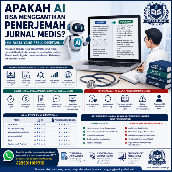 Apakah AI Bisa Menggantikan Penerjemah Jurnal Medis Ini Fakta yang Perlu Diketahui