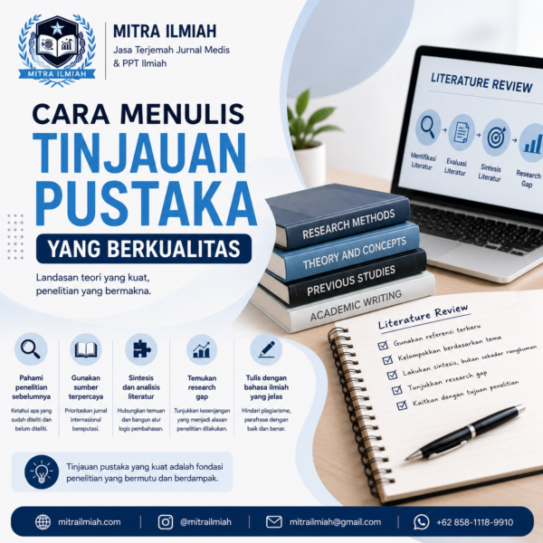 Cara Menulis Tinjauan Pustaka yang Berkualitas untuk Skripsi, Tesis, dan Artikel Jurnal