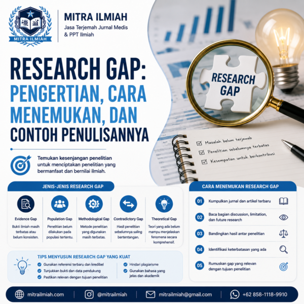 Research Gap Pengertian, Cara Menemukan, dan Contoh Penulisannya dalam Penelitian
