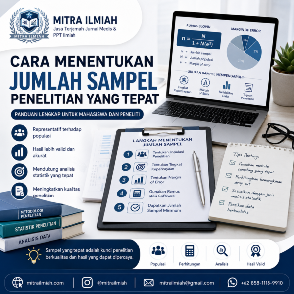 Cara Menentukan Jumlah Sampel Penelitian yang Tepat untuk Mahasiswa dan Peneliti
